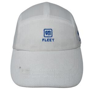 GM Fleet Making It Happen Slideback 5 Panel Cap White One Size Ogio Endurance